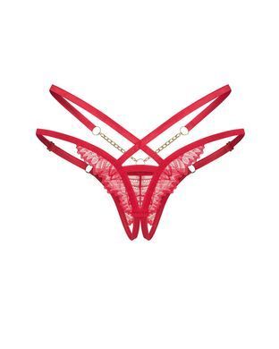 Трусики Obsessive Matildea crotchless thong 2XL/3XL