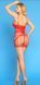 Коротка сукня-сітка JSY One Size Red Новинка