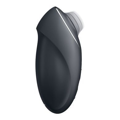 Вибростимулятор-пульсатор Satisfyer Tap & Climax 1 Grey, эффект постукивания пальцем, 2 мотора
