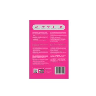 Смарт-виброяйцо Lovense Lush 4, очень мощное, быстрая зарядка, LED-подсветка