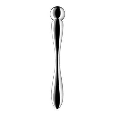 Металевий дилдо Satisfyer Star Force 2, двосторонній, можна нагрівати та охолоджувати