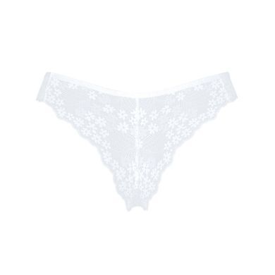 Полупрозрачные трусики Obsessive Heavenlly panties XL/2XL, открытые ягодицы
