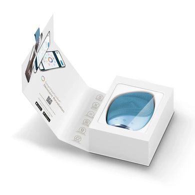 Електронна ультразвукова щітка для обличчя GESKE Sonic Facial Brush 5в1 aquamarine