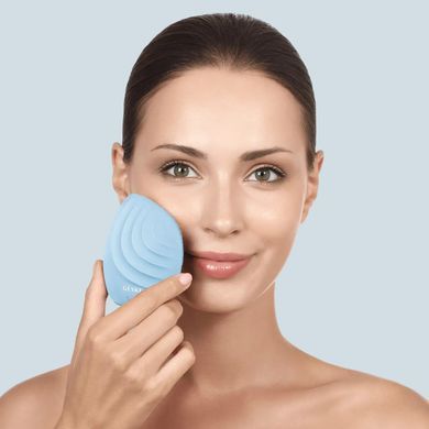 Електронна ультразвукова щітка для обличчя GESKE Sonic Facial Brush 5в1 aquamarine
