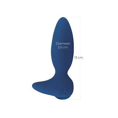 Анальная смарт-вибропробка Adrien Lastic Little Rocket 2.0, 10 режимов, двойной силикон