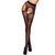 Эротические колготки Passion TIOPEN 002 3/4 (20 den), black, имитация чулок и пояса