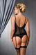 CAROLYN CORSET black 6XL/7XL - Passion