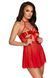Беби-дол Kissable Sexy Kiss Babydoll Red L/XL