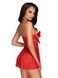 Беби-дол Kissable Sexy Kiss Babydoll Red L/XL