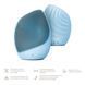 Електронна ультразвукова щітка для обличчя GESKE Sonic Facial Brush 5в1 aquamarine