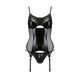 Корсет под кожу ASUNA CORSET black XXL/XXXL Passion