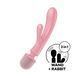 Вибратор-кролик с вибромассажером Satisfyer Triple Lover Pink, 3 мотора