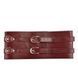 Кожаный пояс для бондажа Liebe Seele Wine Red Waist Cuff, S Size
