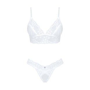 Еротичний комплект Obsessive Heavenlly 2-pcs set XS/S, бюстгальтер і танга