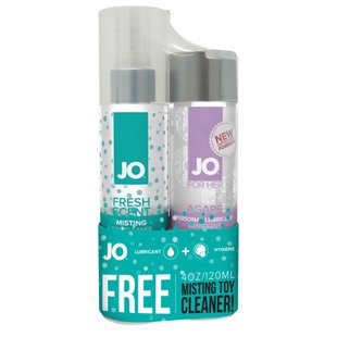 Подарочный набор System JO Limited Edition - Agape (120 мл) + MistingToy Cleaner (120 мл)