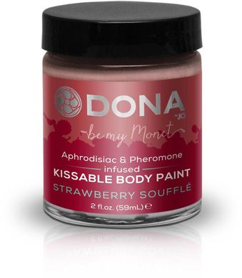 Краска для тела Dona Kissable Body Paint - STRAWBERRY SOUFFLE