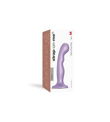 Насадка для страпона Strap-On-Me Dildo Plug P&G Lilas Metallic M