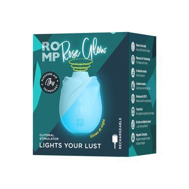 Вакуумный клиторальный стимулятор Romp Rose Glow