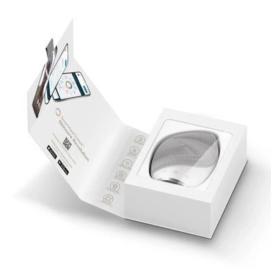 Електронна ультразвукова щітка для обличчя GESKE Sonic Facial Brush 5в1 white