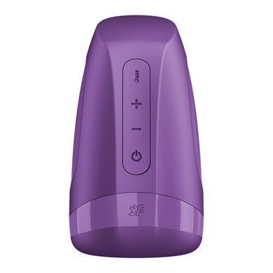 Мастурбатор Satisfyer Men Heat Vibration Battery Series имитатор минета, подогрев и вибрация