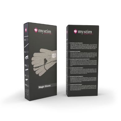 Рукавички для електростимуляції Mystim Magic Gloves, дуже ніжний вплив
