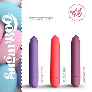 Вибропуля SugarBoo Berri Blossom, 10 уровней интенсивности