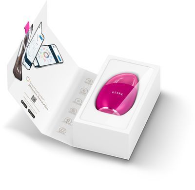 Масажер для обличчя GESKE Cool&Warm Eye and Face Massager 7в1 magenta