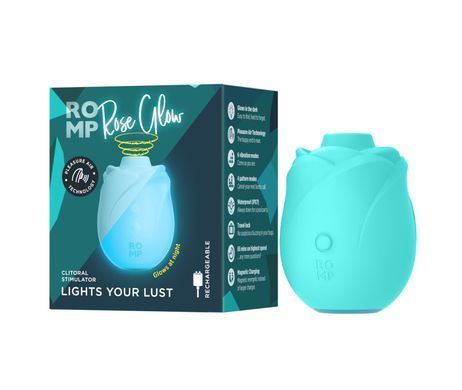 Вакуумный клиторальный стимулятор Romp Rose Glow