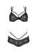 Комплект Passion DROSERA BIKINI black, S/M, бюстгальтер і трусики-кюлоти