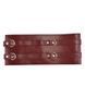 Кожаный пояс для бондажа Liebe Seele Wine Red Waist Cuff, M Size