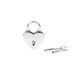 Замочек Liebe Seele Heart Shape Padlock Silver (2 шт)