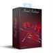 Набор для БДСМ 3 в 1 Feral Feelings BDSM Kit 3 Red, red, наручники, поножи, крестовина