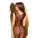 Бодистокинг с узором в виде крыльев и бабочки Penthouse - Wild catch black XL