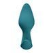 Анальная пробка Fun Factory BOOTIE FEM Bottle Green, в виде бутона, диаметр 2,9 см, тонкий ограничитель