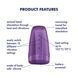 Мастурбатор Satisfyer Men Heat Vibration Battery Series имитатор минета, подогрев и вибрация