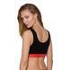Спортивный топ на широких бретелях Passion PS003 TOP L, black