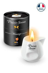Массажная свеча Plaisirs Secrets Spritz (80 мл) подарочная упаковка, керамический сосуд