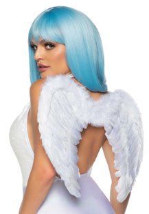 Крылья ангела Leg Avenue Marabou Feather Angel Wings, настоящие перья