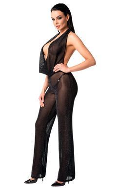Комбинезон Noir Handmade F350 Shiny tulle overall - XXL