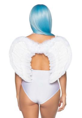 Крылья ангела Leg Avenue Marabou Feather Angel Wings, настоящие перья