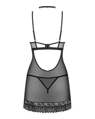 Сорочка Obsessive Donarella chemise & thong M/L