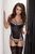 BRASILIANA CORSET black XXL/XXXL - Passion Exclusive