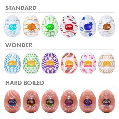 Мастурбатор-яйце Tenga Egg Cubic