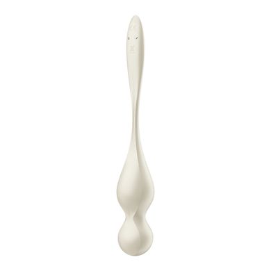 Вагинальные смарт-шарики с вибрацией Satisfyer Love Birds 1 Connect App White, 78 г