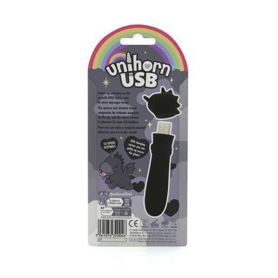 Вибратор-единорожка Unihorn USB Bullet &ndash; Wild Spirit, вибропуля, USB-зарядка, 10 режимов