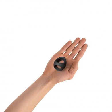 Ерекційне кільце подвійне Love To Love FLUX RING - BLACK ONYX