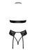 Комплект Kissable Bondage Kiss Set Black S/M