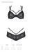 Комплект Passion DROSERA BIKINI black, XXL/XXXL, бюстгальтер и трусики-кюлоты