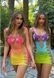 Платье Leg Avenue Seamless Ombre Faux Lace Up Mini Dress One Size Sunset