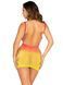 Платье Leg Avenue Seamless Ombre Faux Lace Up Mini Dress One Size Sunset